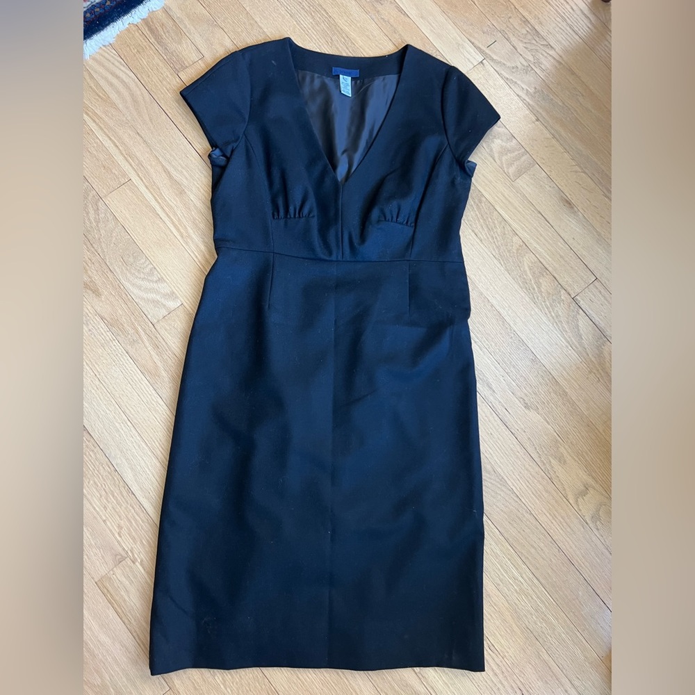 j Crew black dress
